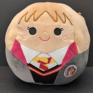 Squishmallow,Wiszarding World Harry Potter, Hermione Plush Toy.